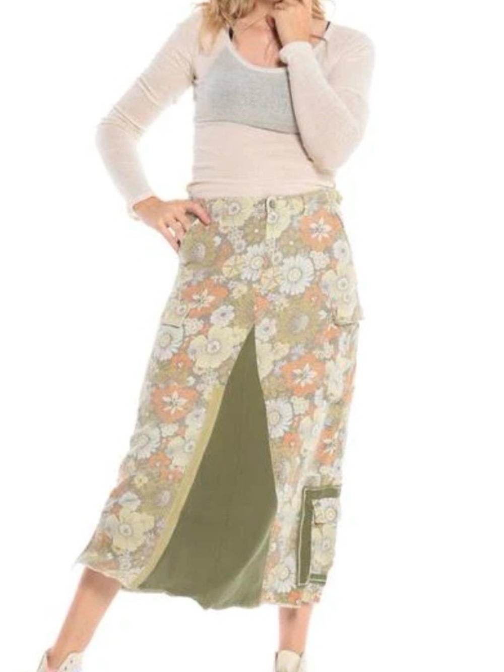 Da Nang 100% Silk Skirt